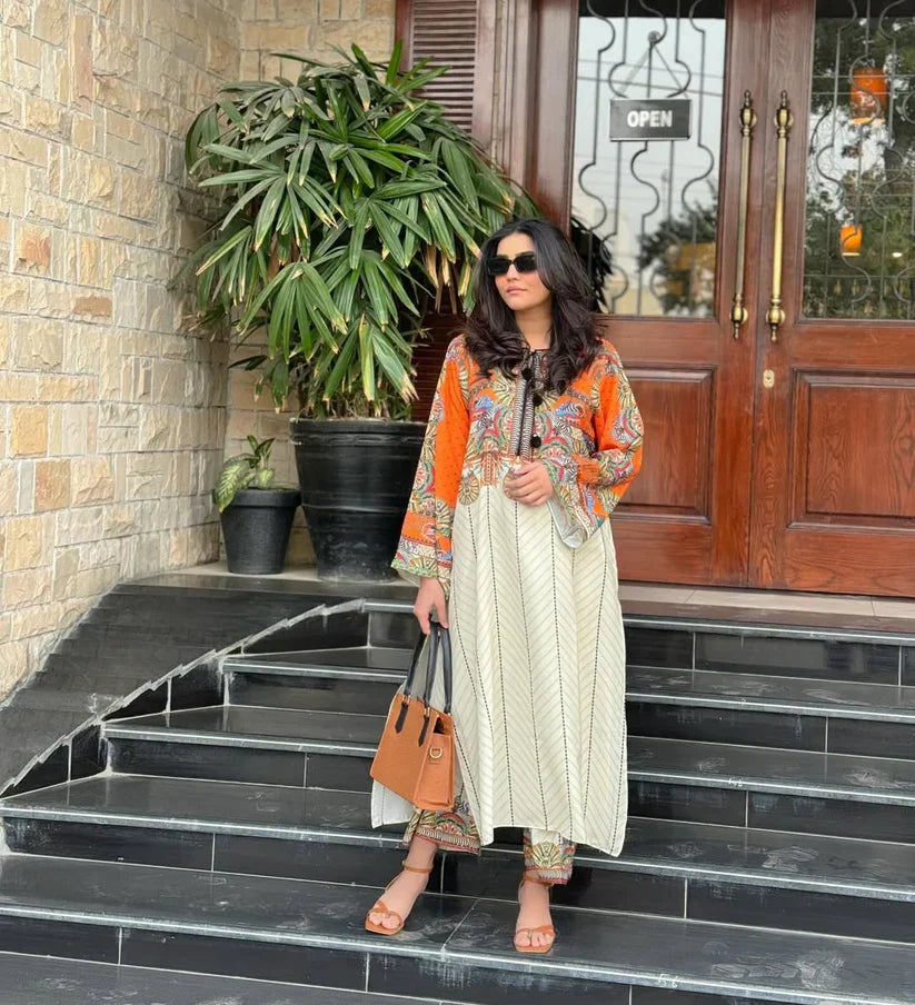 Rangoli (Digital 2 Pcs)EID COLLECTION